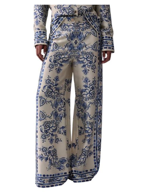 Pantaloni stampa foulard Liu Jo | CA6230TS555.P9652